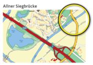 Rad: Allner Siegbrücke