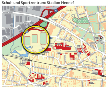 Leichtathletik: Stadion